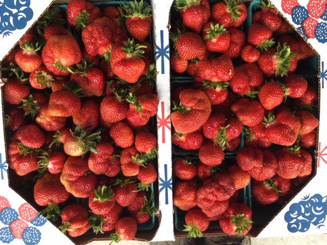 Fresh LOCAL strawberries