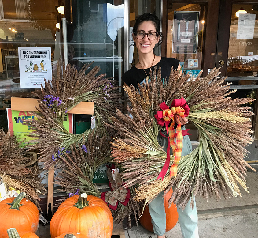 Fall Wreath at Mohawk Harvest